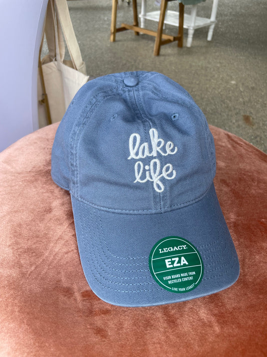 Lake Life Embroidered Hat