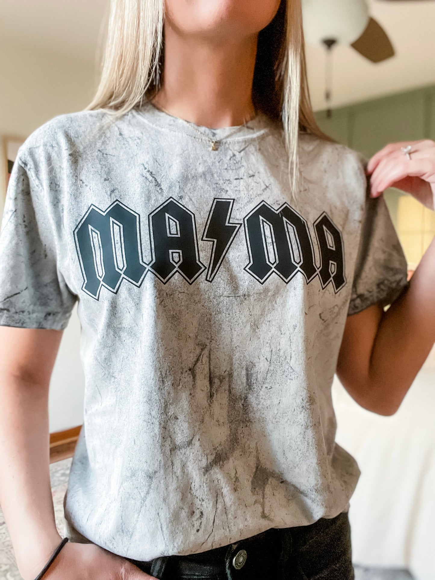 Mama Smoke Colorblast Graphic Tee