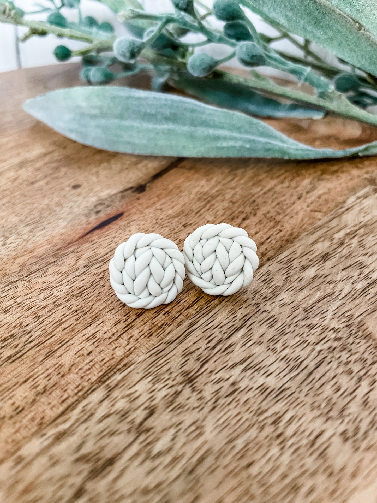 Braided Knot Earrings